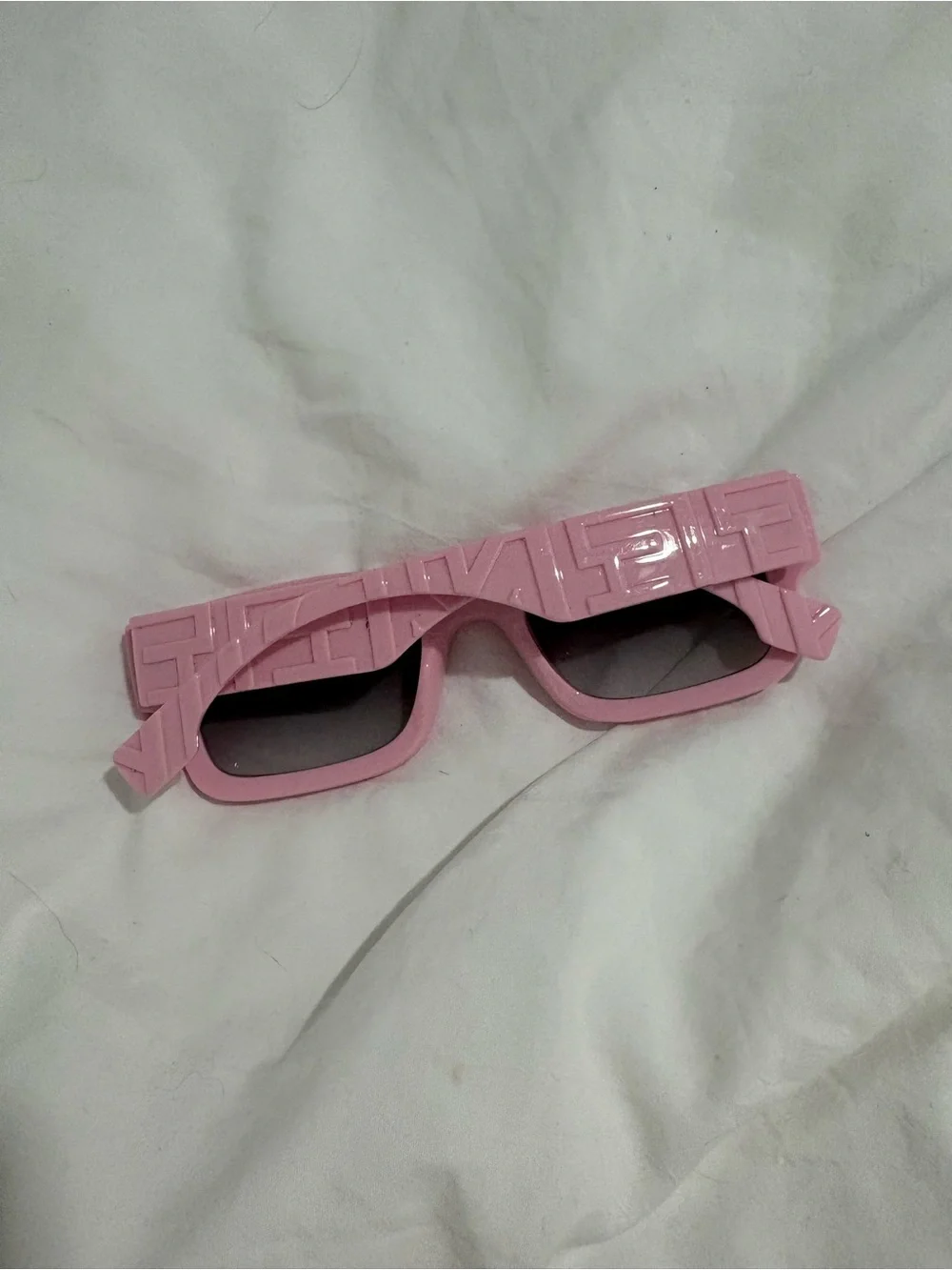 FF Pink Chunky Square Sunglasses - Women Accessories